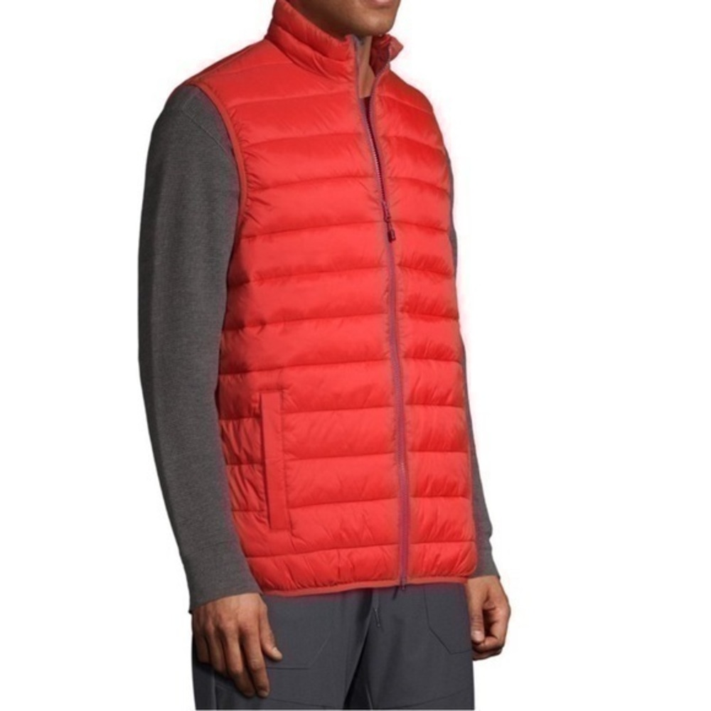 SwissTech Performance Gear Zip-Up down Vest Size 2XL 
Color orange